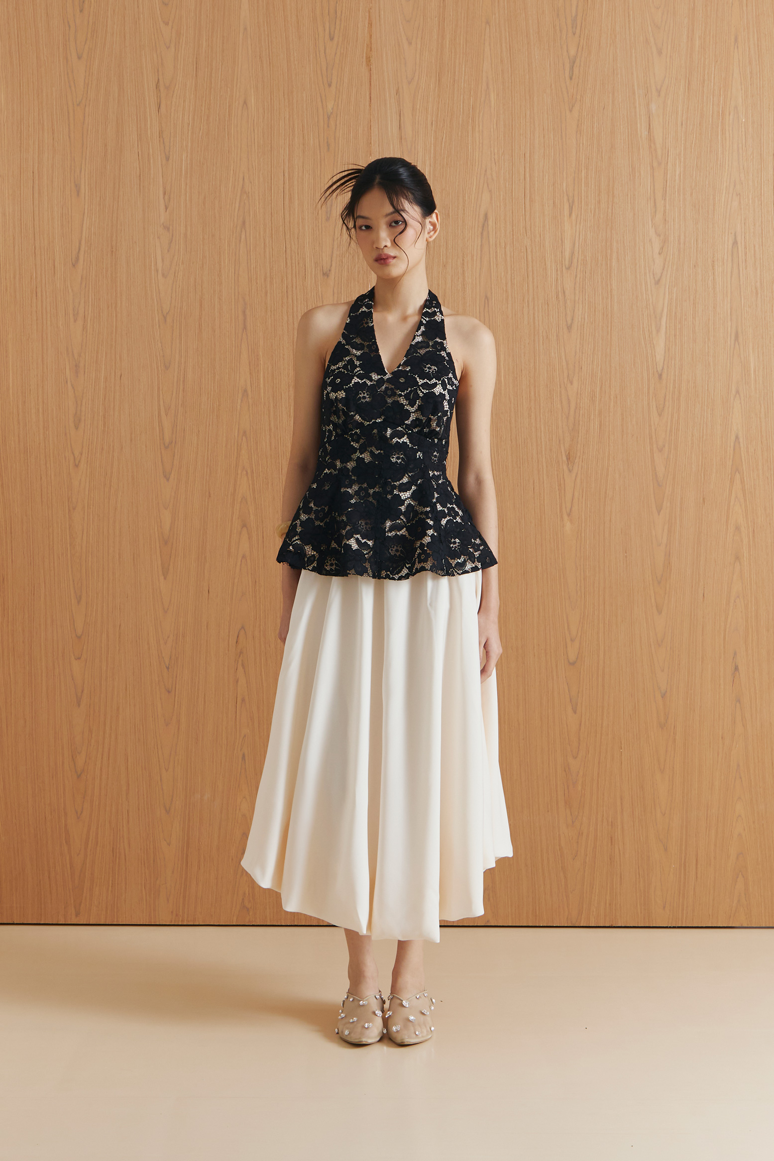 AYA TOP IN BLACK ( (PRE ORDER 7-10DAYS) - Image 3