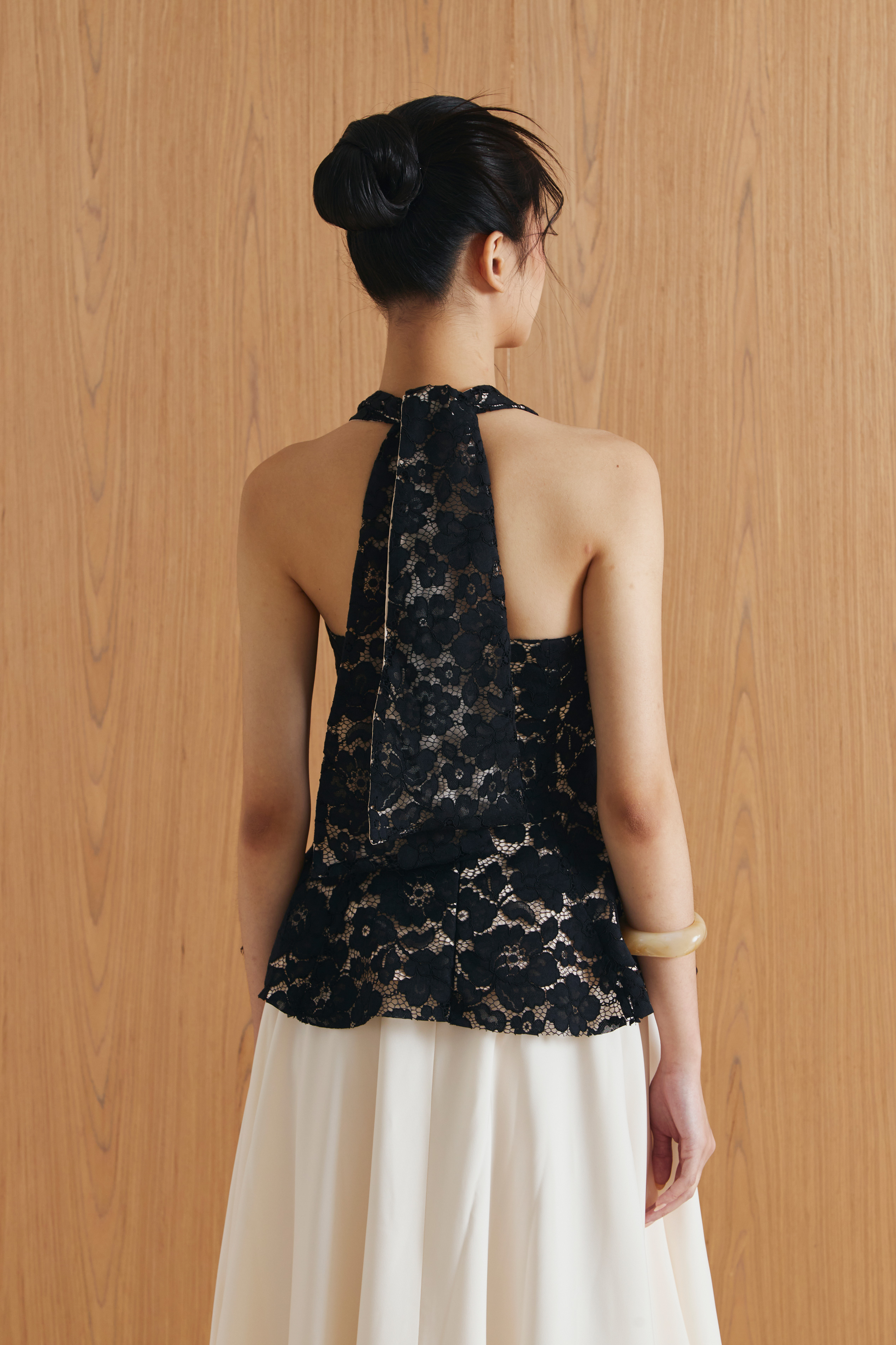 AYA TOP IN BLACK ( (PRE ORDER 7-10DAYS) - Image 2