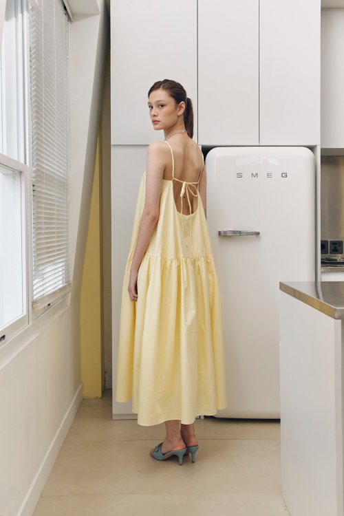 Aileen x Nine Studio - WILLOW DRESS IN YELLOW