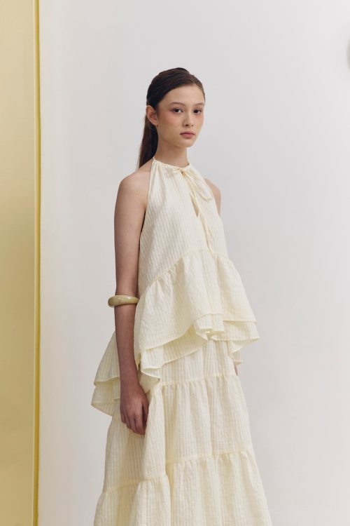 Aileen x Nine Studio - SOLEIL TOP IN YELLOW